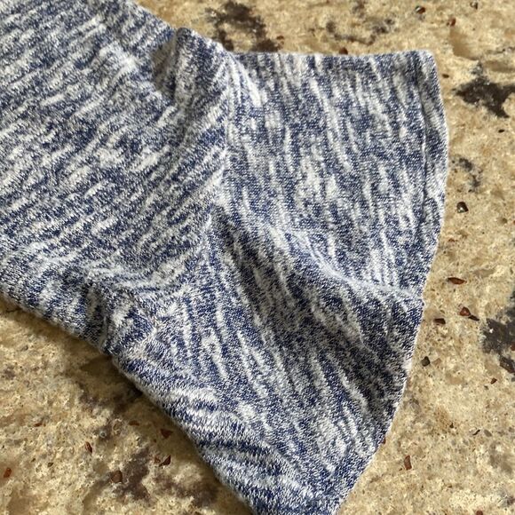 DB Sunday Blue and White 3/4 Length Sleeve Blouse - Picture 4 of 7